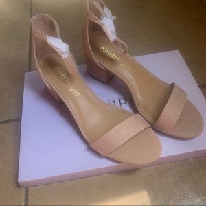 Madden Girl Ileana Blushmicro Sandals Size 6